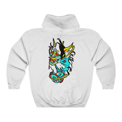 Kabuki Mask Pullover Hoodie