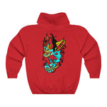 Kabuki Mask Pullover Hoodie